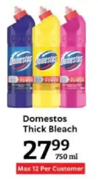 Oxford Freshmarket Domestos Thick Bleach offer