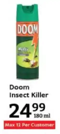 Oxford Freshmarket Doom Insect Killer offer