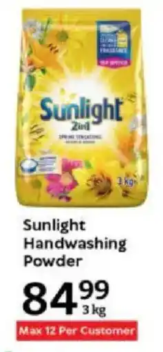 Oxford Freshmarket Sunlight Handwashing Powder offer
