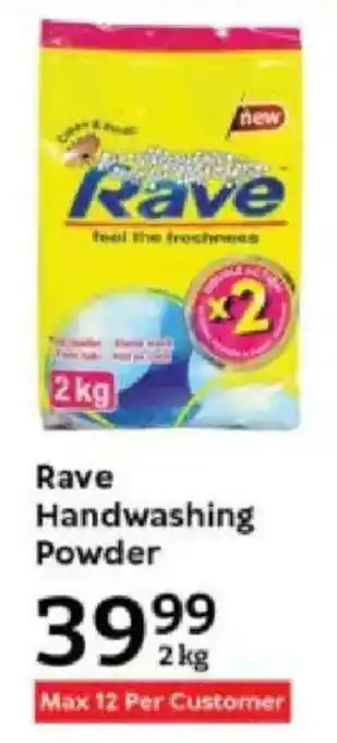 Oxford Freshmarket Rave Handwashing Powder offer