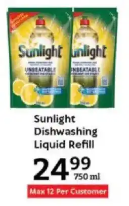 Oxford Freshmarket Sunlight Dishwashing Liquid Refill offer