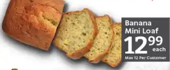 Oxford Freshmarket Banana Mini Loaf offer