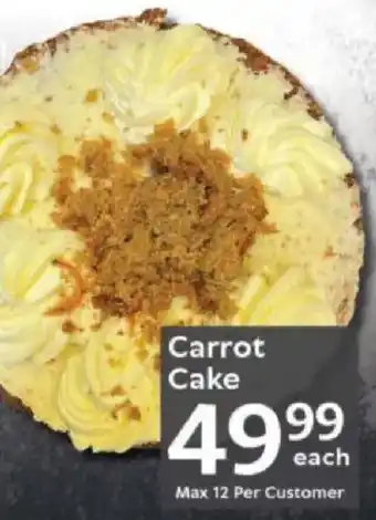 Oxford Freshmarket Carrot Cake offer