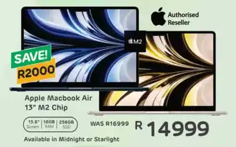 Computer Mania Apple Macbook Air 13" M2 Chip offer