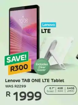 Computer Mania Lenovo Tab One LTE Tablet offer