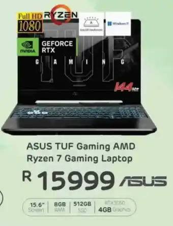 Computer Mania ASUS TUF Gaming AMD Ryzen 7 Gaming Laptop offer