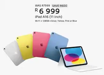 Computer Mania Apple iPad A16 offer