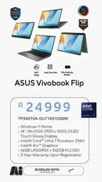 Computer Mania ASUS Vivobook Flip offer