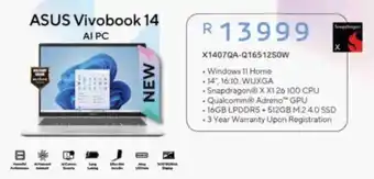 Computer Mania ASUS Vivobook 14 offer