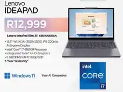 Computer Mania Lenovo IdeaPad Slim 3i offer