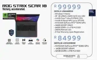 Computer Mania Asus rog strix scar 18 offer