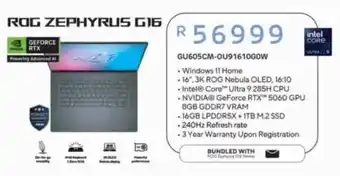 Computer Mania Asus rog zephyrus g16 offer