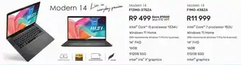 Computer Mania MSI Modern 14 offer
