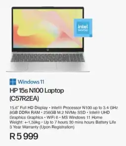 Computer Mania HP 15s N100 Laptop offer