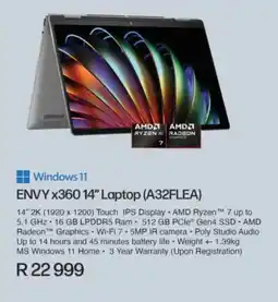 Computer Mania HP Envy x360 14" Laptop offer