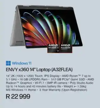 Computer Mania HP Envy x360 14" Laptop offer