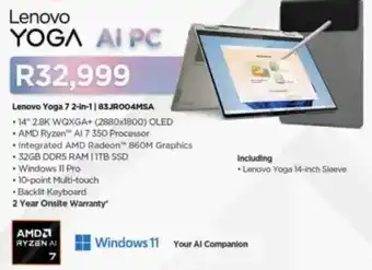 Computer Mania Lenovo Yoga 7 2-in-1 offer