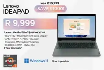 Computer Mania Lenovo IdeaPad Slim 3 offer