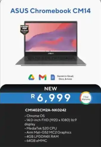 Computer Mania ASUS Chromebook CM14 offer