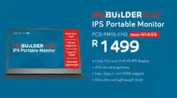 Computer Mania PC BUILDER Flex IPS Portable Monitor offer