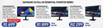 Computer Mania Samsung s3 full hd essential monitor series offer