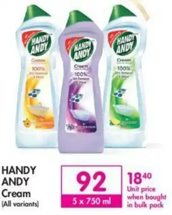 Makro Handy Andy Cream 5 x 750ml offer