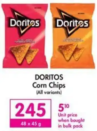 Makro Doritos Corn Chips 48 x 45g offer