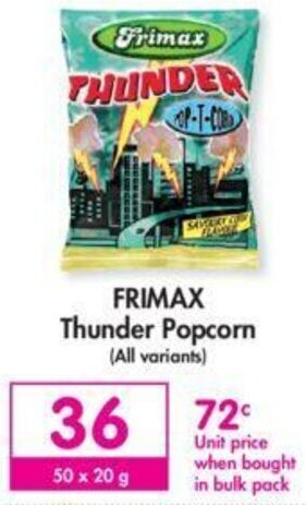 Frimax Thunder Popcorn 50 x 20g