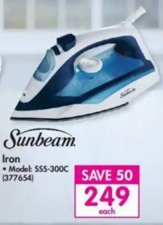 Makro Sunbeam Iron offer
