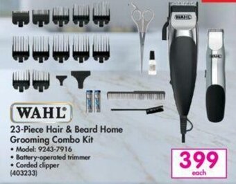 Wahl 23-Piece Hair & Beard Home Grooming Combo Kit
