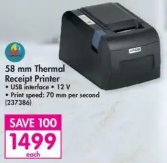Makro Thermal Receipt Printer 58mm offer