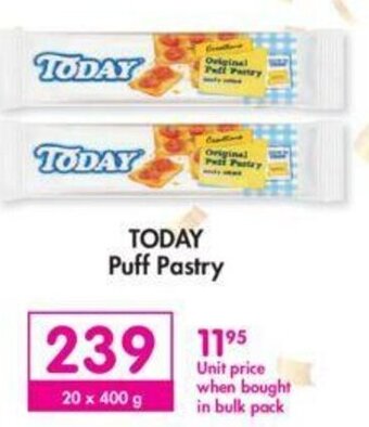 Makro Today Puff Pastry 20 x 400g offer