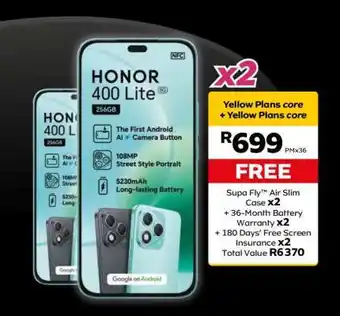 MTN HONOR 400 Lite offer