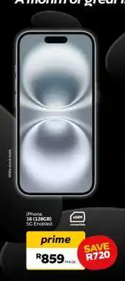 MTN iPhone 16 (128GB) offer