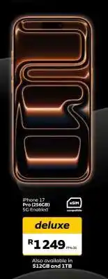 MTN iPhone 17 Pro (256GB) offer