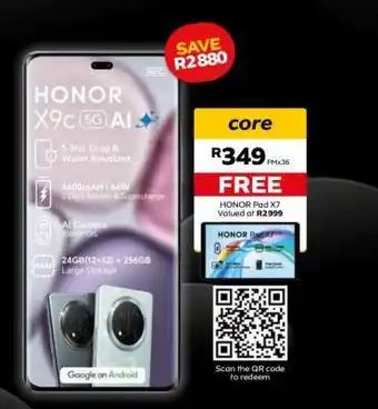 MTN HONOR X9c 5G AI offer
