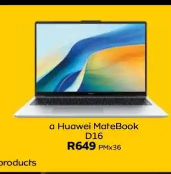 MTN Huawei MateBook D16 offer