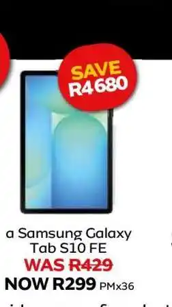 MTN Samsung Galaxy Tab S10 FE offer