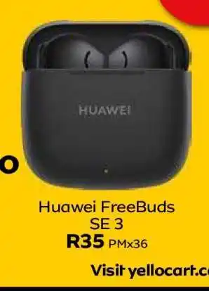 MTN Huawei FreeBuds SE 3 offer