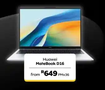 MTN Huawei MateBook D16 offer