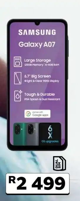 MTN Samsung Galaxy A07 offer