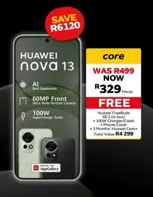 MTN HUAWEI nova 13 offer