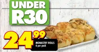 Shoprite MONASTRY ROLLS offer