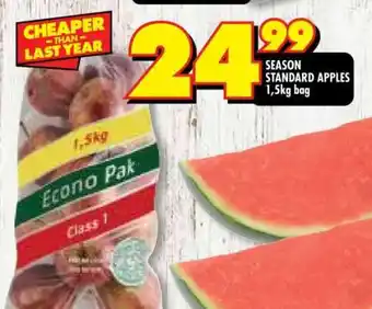 SEASON STANDARD APPLES 1,5kg bag