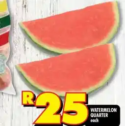 Shoprite WATERMELON QUARTER offer