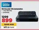 HiFi Corp HD Decoder 105-Installation offer