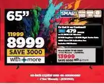 HiFi Corp 65-inch Crystal UHD 4K Smart TV offer