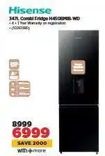 HiFi Corp Hisense 347L Combi Fridge H450BMI-WD offer