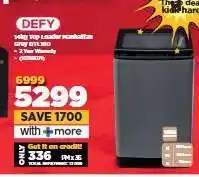 HiFi Corp DEFY 14kg Top Loader Manhattan Grey DTL150 offer