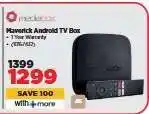 HiFi Corp Maverick Android TV Box offer